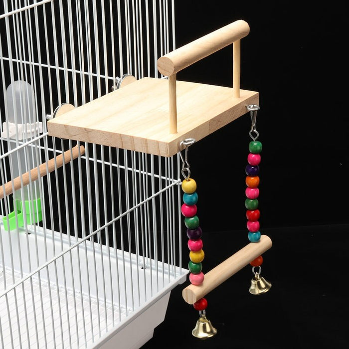 Bird Wooden Swing - NALA'S Pet Closet
