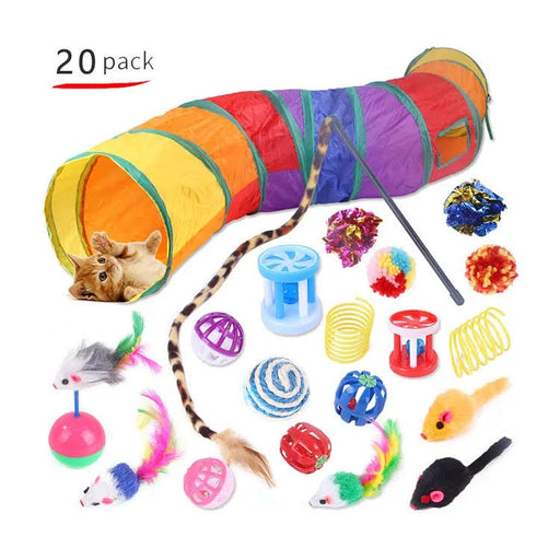 20 Pcs Assorted Cat Toys - NALA'S Pet Closet