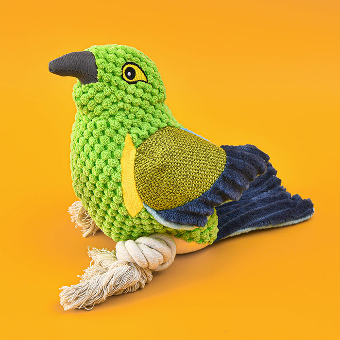 Tough Knitted Bird Chew Toy