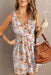 Floral Print Button Down Dress - NALA'S Pet Closet