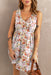 Floral Print Button Down Dress - NALA'S Pet Closet