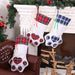 Christmas Dog Paw Stocking NALA'S Pet Closet