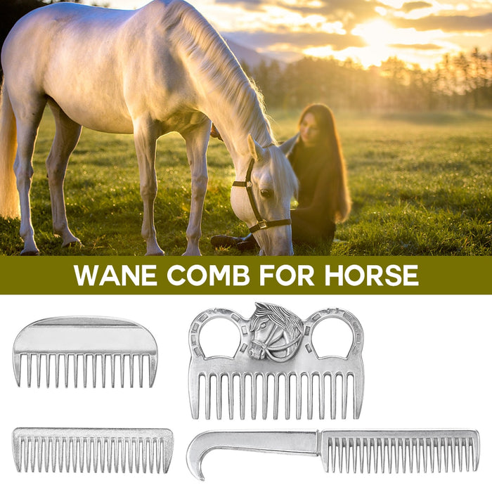 Aluminum Alloy Horse Comb