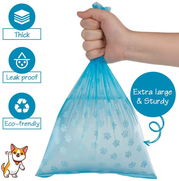Pet Poop Bags 5 Rolls (75 bags) NALA'S Pet Closet
