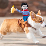 Riding Cowboy Costume NALA'S Pet Closet
