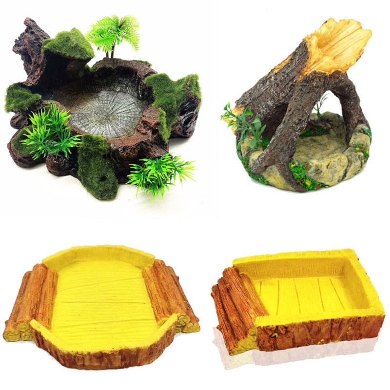 Aquarium Ornament Resin Dish - NALA'S Pet Closet