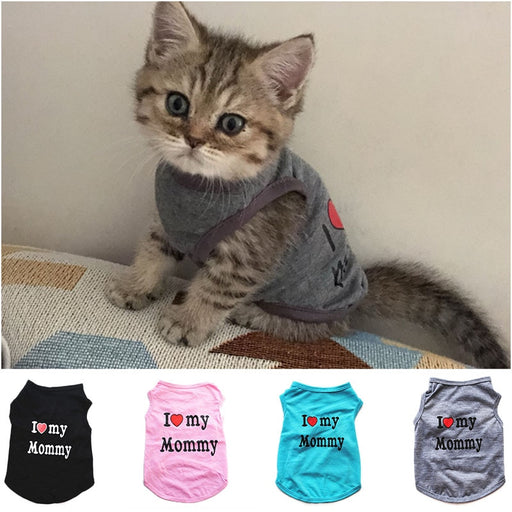 New Cute Cat Clothes - NALA'S Pet Closet