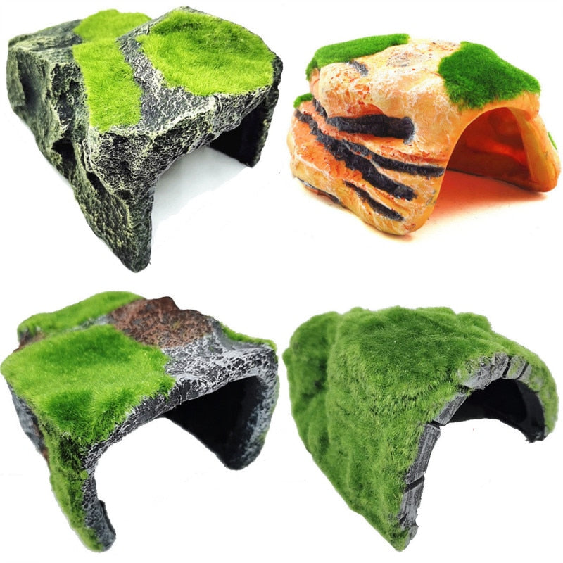 Mossy Hideout Cave - NALA'S Pet Closet