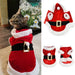 Pet Christmas Santa Jacket - NALA'S Pet Closet