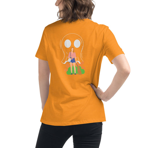 Women's "Ghost Walk" T-Shirt Halloween Edition NALA'S Pet Closet