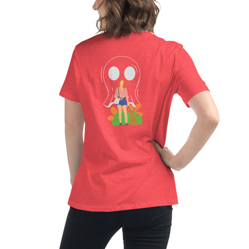 Women's "Ghost Walk" T-Shirt Halloween Edition NALA'S Pet Closet
